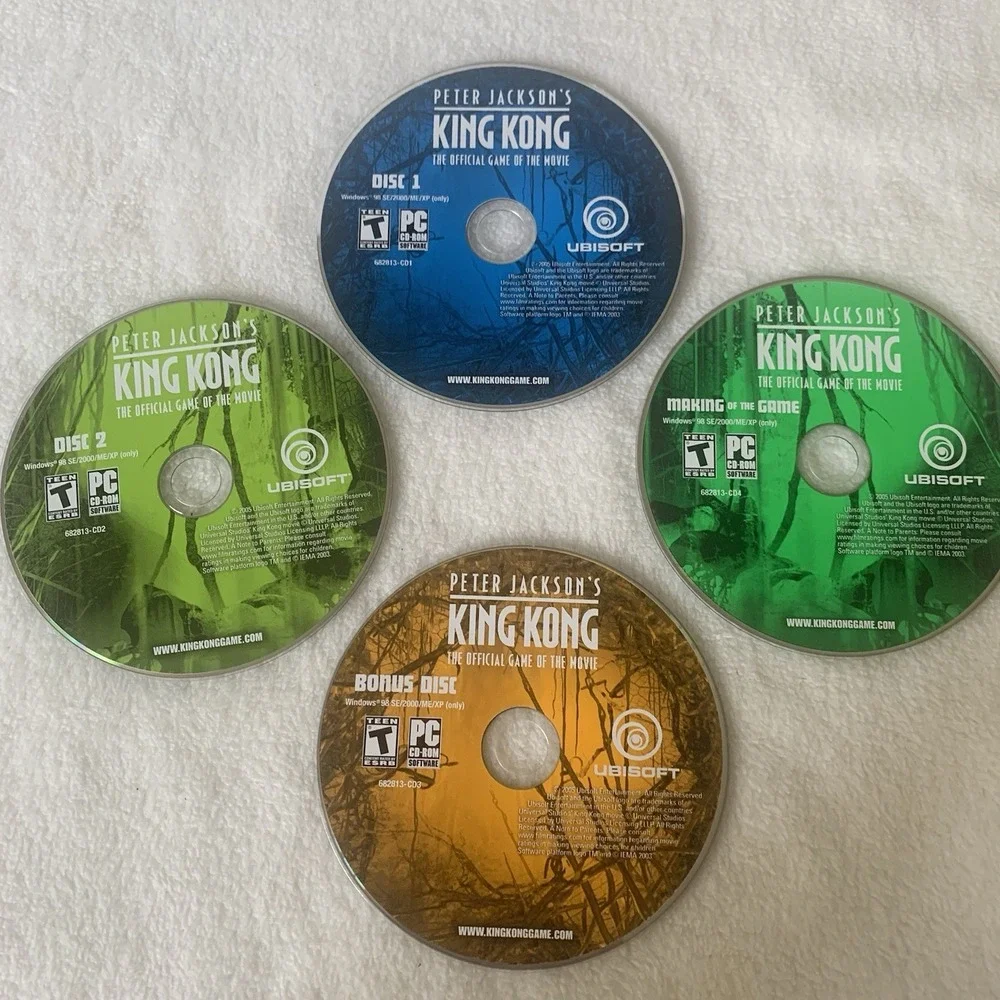 Peter Jacksons King Kong The Official Game of the Movie 4 Disk Signature Edition